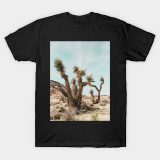 Cacti, Desert, Landscape, Sky, Nature print T-Shirt